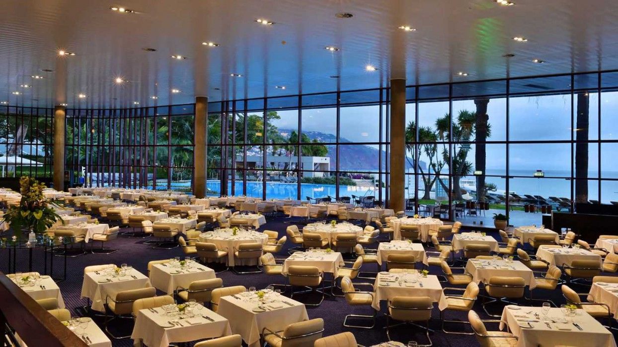 Pestana Casino Park Hotel & Casino Фуншал Екстер'єр фото The restaurant